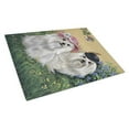 thumbnail image 1 of Maltese Mr & Mrs Glass Cutting Board - Large, 1 of 1