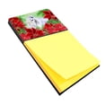 thumbnail image 1 of Maltese Poinsettas Sticky Note Holder, 1 of 1