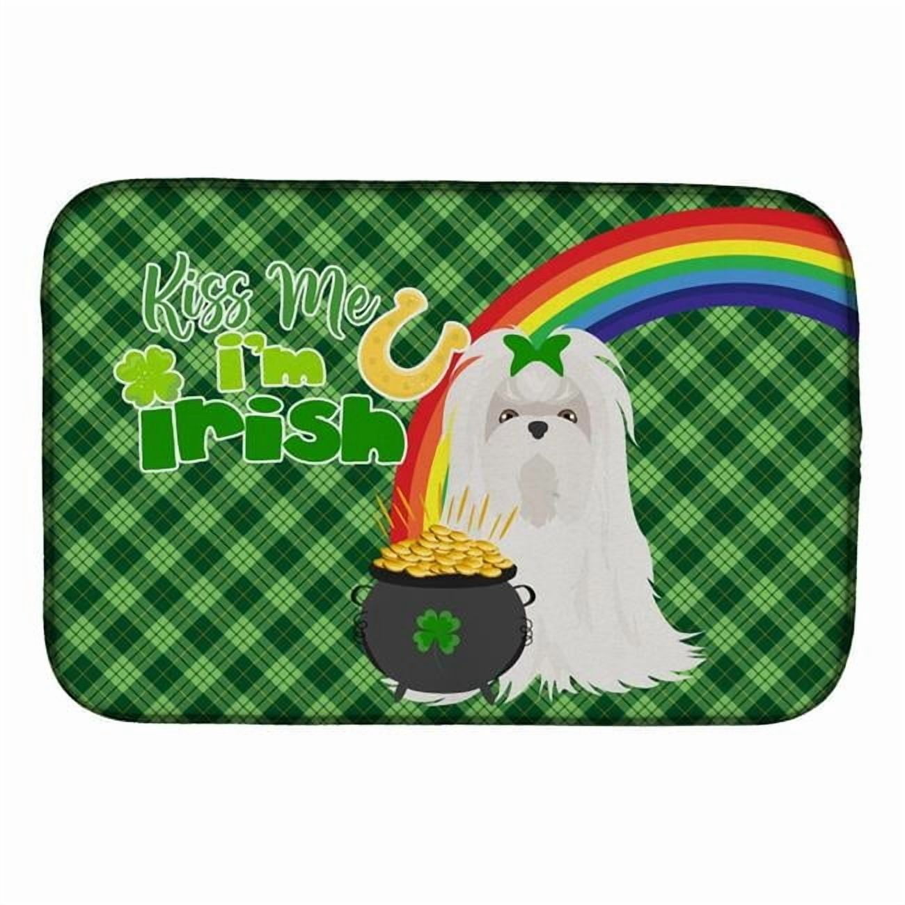 Maltese St. Patricks Day Dish Drying Mat