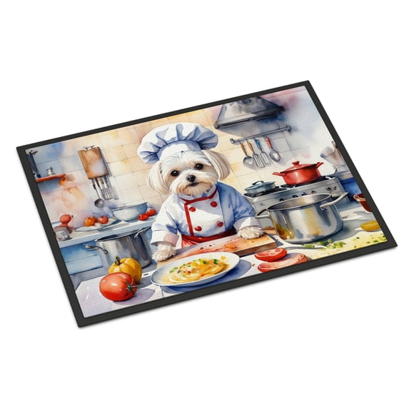 Maltese The Chef Doormat