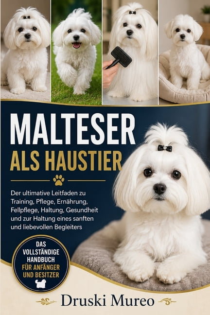 Malteser ALS Haustier: Der ultimative Leitfaden zu Training, Pflege, Ernährung, Fellpflege, Haltung, Gesundheit und zur , (Paperback)