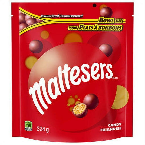 Maltesers 324g Bowl Size Stand up Pouch