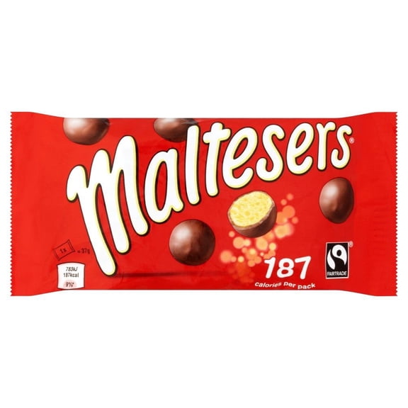 Maltesers Bags - 37g - Pack of 12 (37g x 12 Bags)