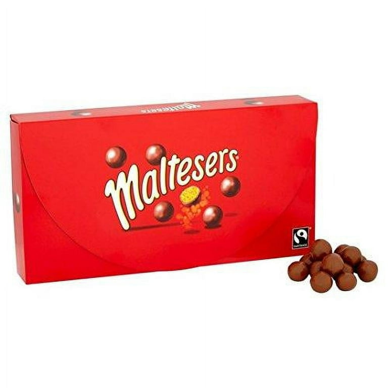 Maltesers Large Box - 310g - Imported from United Kingdom - Chocolate  Malted Balls - British Favorite Candy 