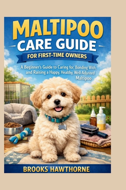 Maltipoo Care Guide for First-Time Owners: A Beginner's Guide to Caring for, Bonding With, and Raising a Happy, Healthy,, (Paperback)