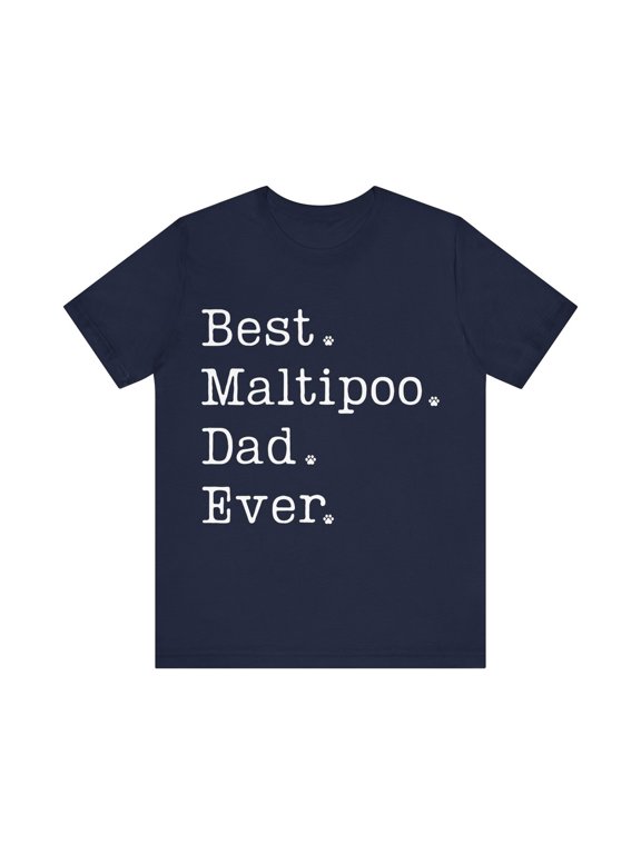 Maltipoo Dad Dog Father Gift T-Shirt