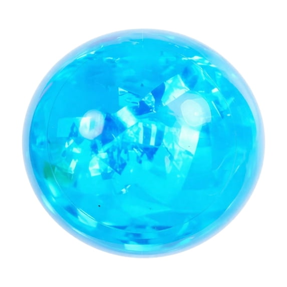 Maltose Glitter Aurora Stress Relief Squeeze Ball, Slow‑Rising Squishy Fidget Toy with Iridescent Confetti, Soft Sensory Hand Toy for Adults,Blue