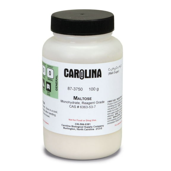 Maltose, Reagent Grade, 100 Grams, For Educational Use Only
