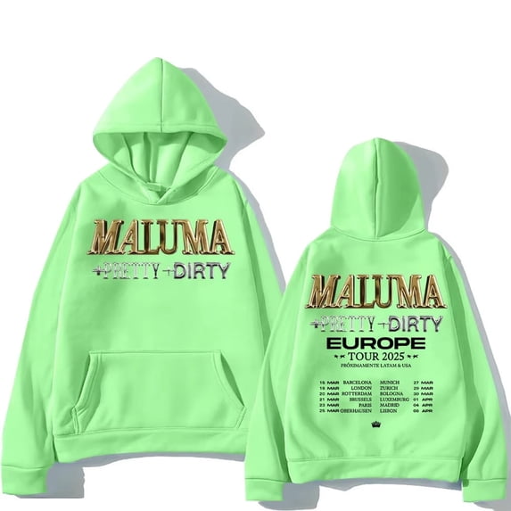 Maluma Europet Tour 2025 Hoodies Unisex Fashion Sweatshirt Pullover Casual Streetwear