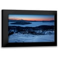 thumbnail image 1 of Malvin, Larry 14x11 Black Modern Framed Museum Art Print Titled - Bihoro Pass I, 1 of 5