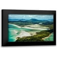 thumbnail image 1 of Malvin, Larry 14x11 Black Modern Framed Museum Art Print Titled - Whitsunday Island I, 1 of 5