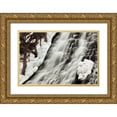 thumbnail image 1 of Malvin, Larry 14x11 Gold Ornate Wood Framed with Double Matting Museum Art Print Titled - Oshinkoshin Falls I, 1 of 4