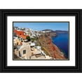 thumbnail image 1 of Malvin, Larry 18x13 Black Ornate Wood Framed with Double Matting Museum Art Print Titled - Hillside View Cliffs, 1 of 4