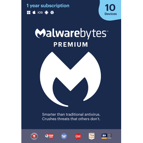 Malwarebytes: Malwarebytes Premium (PC/Mac Download) 10 Users