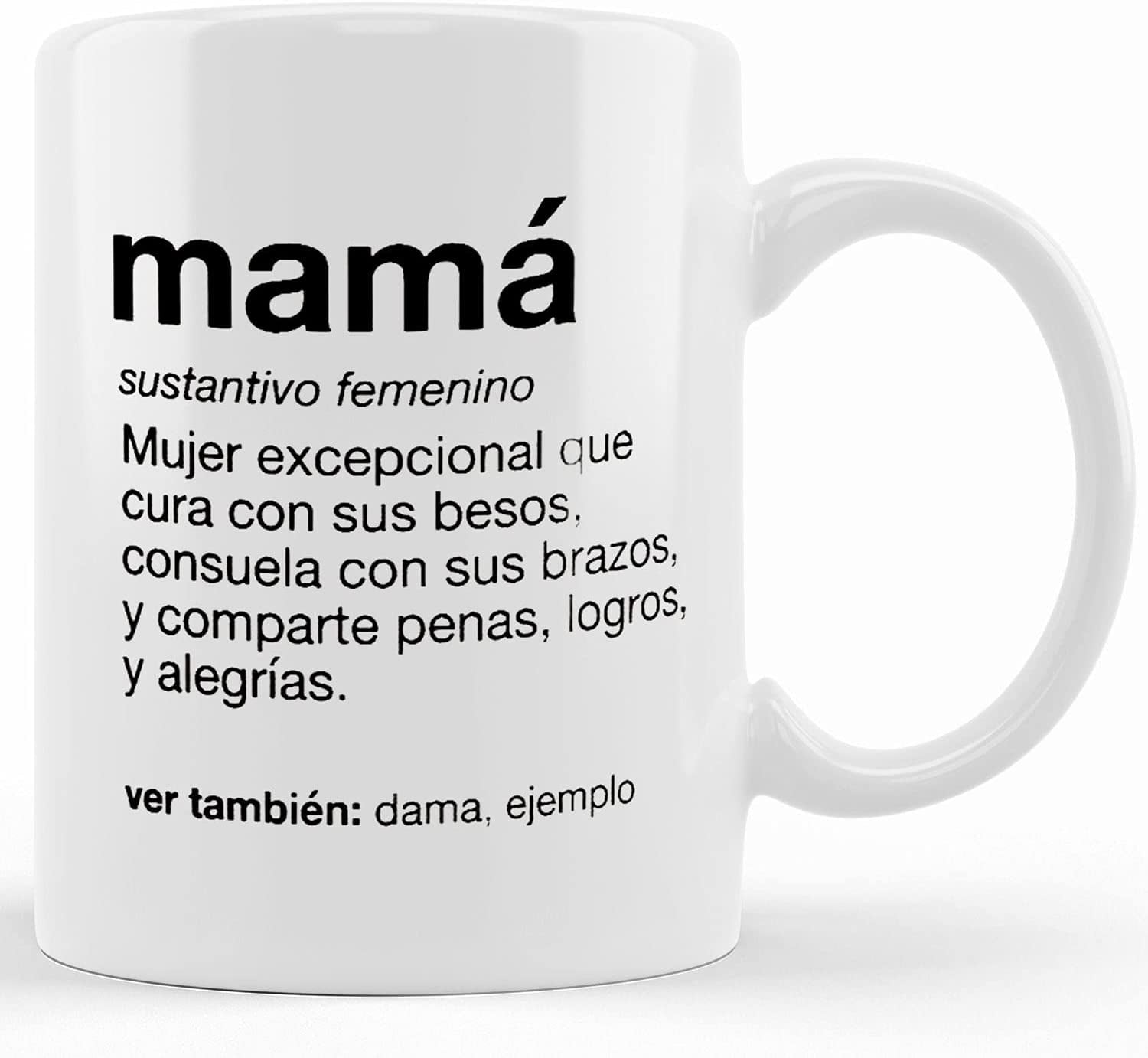 Mam Definition Gift Mug _ Spanish Gift For Mother _ Taza Regalo Para ...