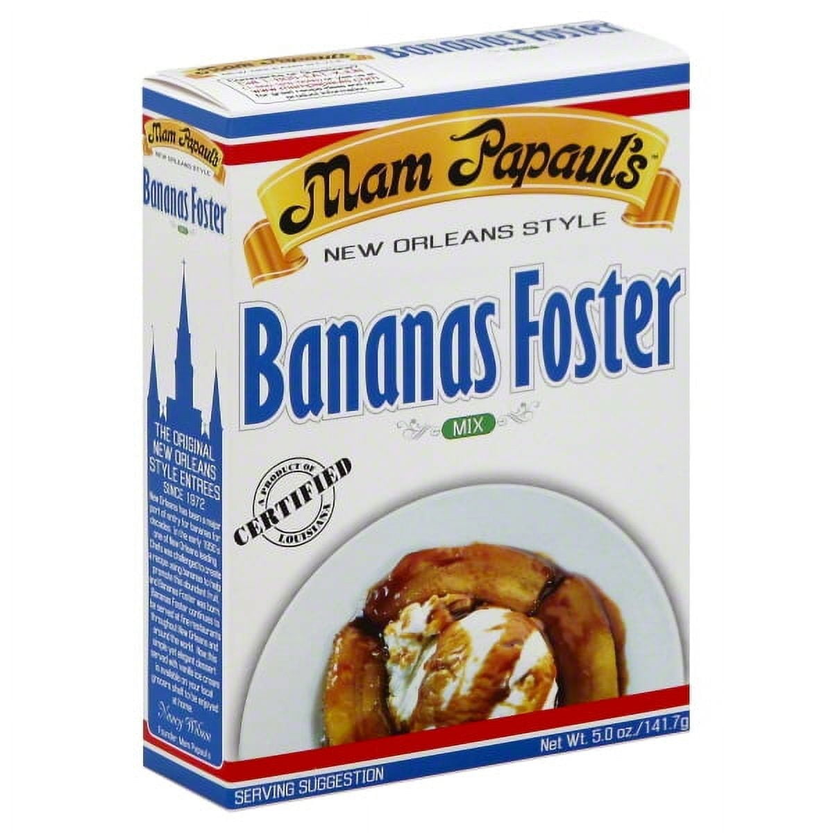 Mam Papaul's Bananas Foster Mix, 5 oz