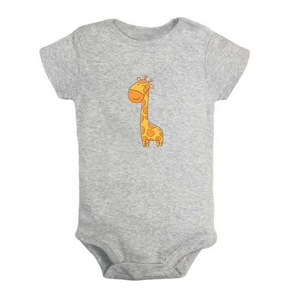 Mam's Little Cutie Funny Rompers For Babies, Animal Giraffe Pattern Jumpsuit, Newborn Baby Unisex Bodysuits, Infant Jumpsuits, Toddler 0-24 Months Kids One-Piece Oufits