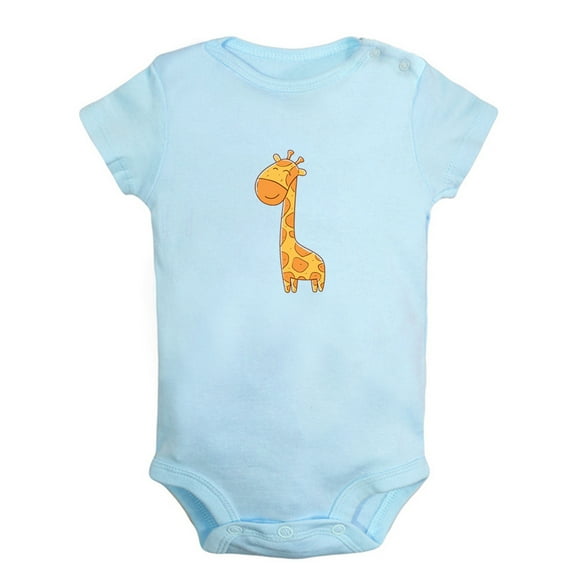 Mam's Little Cutie Funny Rompers For Babies, Animal Giraffe Pattern Jumpsuit, Newborn Baby Unisex Bodysuits, Infant Jumpsuits, Toddler 0-24 Months Kids One-Piece Oufits