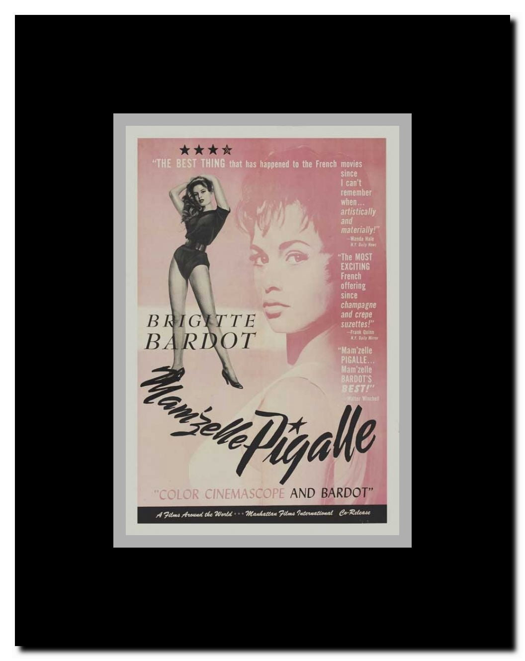 Mam'zelle Pigalle Framed Movie Poster