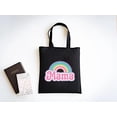 thumbnail image 1 of Mama 90s Rainbow Tote Bag Bright Retro Pop Style for Nostalgic Moms, a gift just for you, 1 of 4