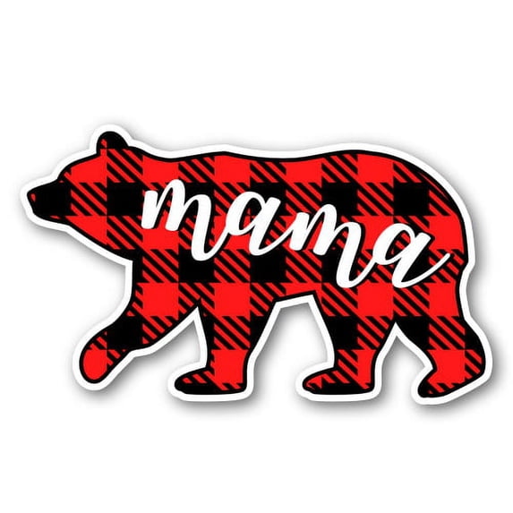 Mama Bear - 12" Vinyl Sticker Waterproof Decal