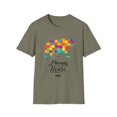 thumbnail image 1 of Mama Bear Autism Awareness Mental Health Mom Unisex Softstyle T-Shirt, 1 of 4