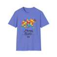 thumbnail image 1 of Mama Bear Autism Awareness Mental Health Mom Unisex Softstyle T-Shirt, 1 of 4
