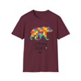 thumbnail image 1 of Mama Bear Autism Awareness Mental Health Mom Unisex Softstyle T-Shirt, 1 of 4