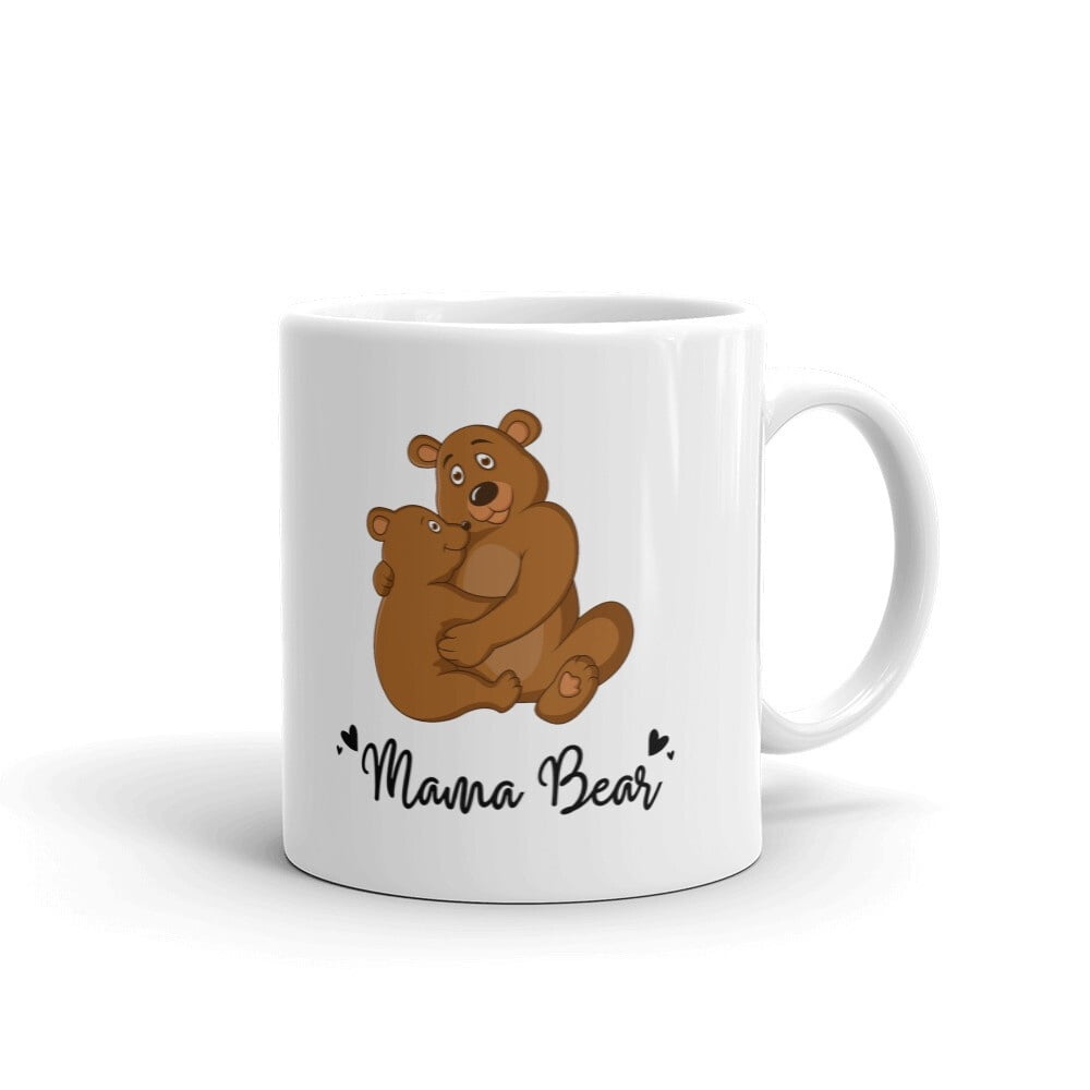 Mama Bear Baby Mother s Day Mom Coffee Tea Ceramic Mug Office Work Cup Gift