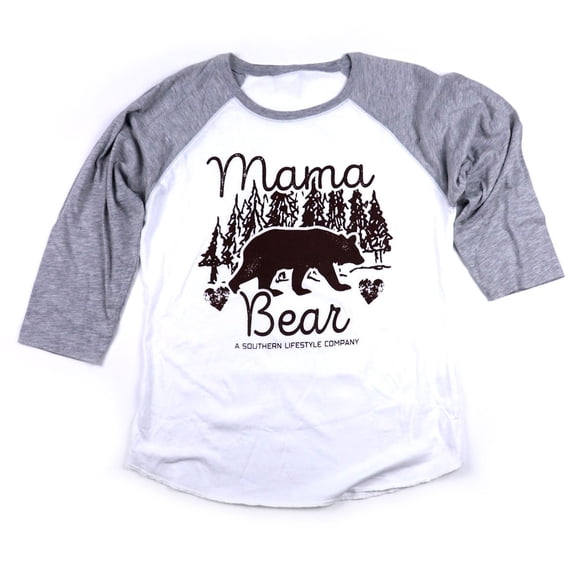 Mama Bear - Baseball Tee