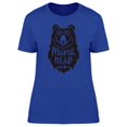 thumbnail image 1 of Mama Bear Hand Drawn Wild T-Shirt Women -Image by Shutterstock, Female Medium, 1 of 2