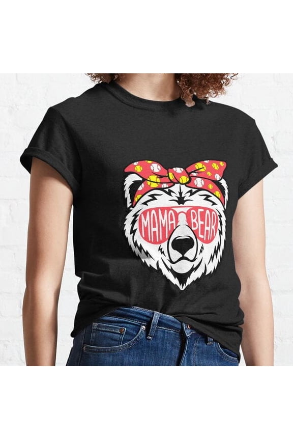 Mama Bear Happy Classic T-shirt