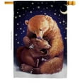 thumbnail image 1 of Mama Bear Love Animals Wildlife 28 x 40 in. Double-Sided Decorative Vertical House Flags for Decoration Banner Garden Yard Gift, 1 of 1