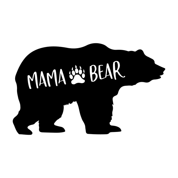 Mama Bear - Metal Wall Art