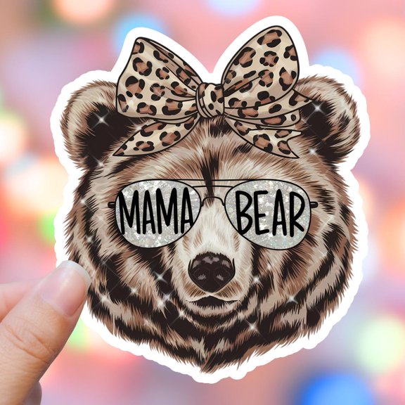 Mama Bear Mom Sticker