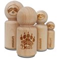 thumbnail image 1 of Mama Bear Mother's Day Paw Family Rubber Stamp for Scrapbooking Crafting Stamping - Medium 1 Inch, 1 of 7