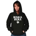 thumbnail image 1 of Mama Bear Paw Print Cute Mothers Day Hoodie Sweatshirt Women Brisco Brands S, 1 of 1