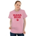 thumbnail image 1 of Mama Bear Paw Print Cute Mothers Day Women's Graphic T Shirt Tees Brisco Brands S, 1 of 7