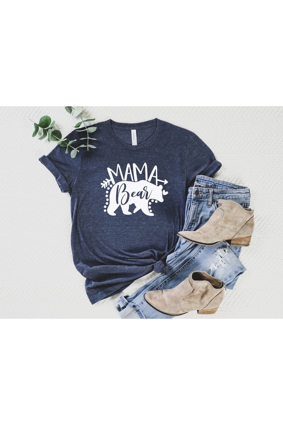 Mama Bear Shirt, Mothers Day Gift All Size S-5Xl