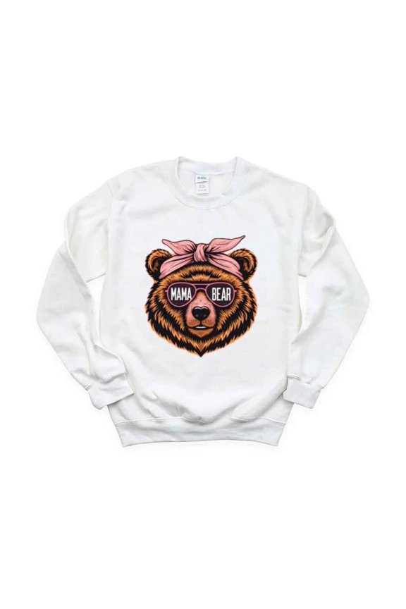 Mama Bear T-Shirt , Hoodie , Sweatshirt Bold Typography Graphic for Confident Mothers, for men & women, up to size 5XL