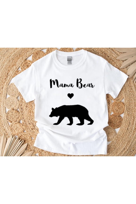 Mama Bear T-Shirt , Hoodie , Sweatshirt Bright and Artistic Graphic for Confident Moms, for men & women, up to size 5XL