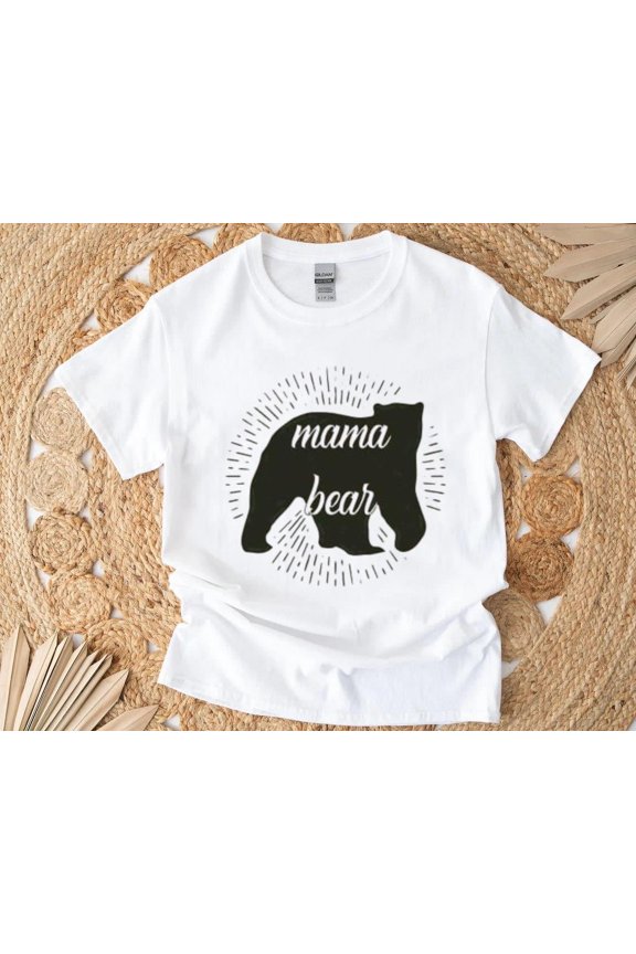 Mama Bear T-Shirt , Hoodie , Sweatshirt Modern Family Graphic for Mother's Day Wear, for men & women, up to size 5XL