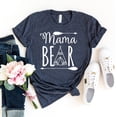 thumbnail image 1 of Mama Bear T-shirt Mother's Day Gift Mommy Top Mom Life Shirts Women's Birthday Tee Momma Shirt Animal Lover Tshirt, 1 of 3