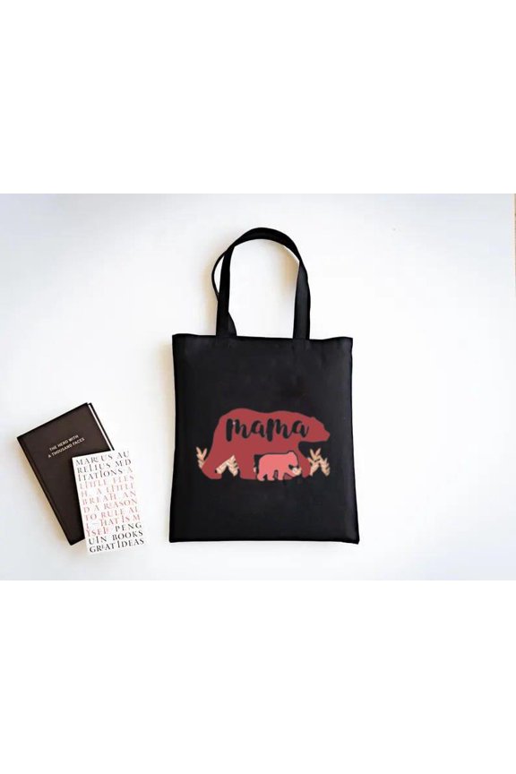 Mama Bear Tote Bag Classic Style Statement for Everyday Mom Life, a gift just for you