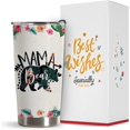 thumbnail image 1 of Mama Bear Tumbler - Insulated Stainless Steel Tumbler With Lid - Mom Gifts for Birthday, Valentines Day, Mothers Day, Thanks Giving, Christmas - Best Mom Ever Tumbler from Daughter Son 20oz, 1 of 6