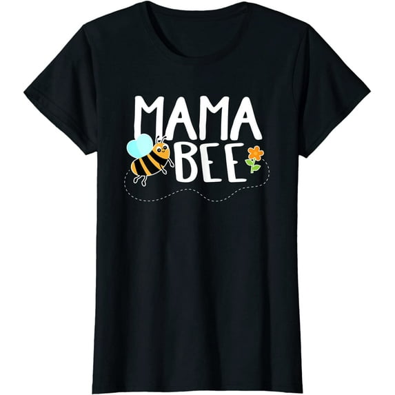 Mama Bee Flower Garden T-Shirt