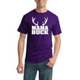 thumbnail image 1 of Mama Buck | Mens Fashion Graphic T-Shirt, Purple, 3XL, 1 of 1