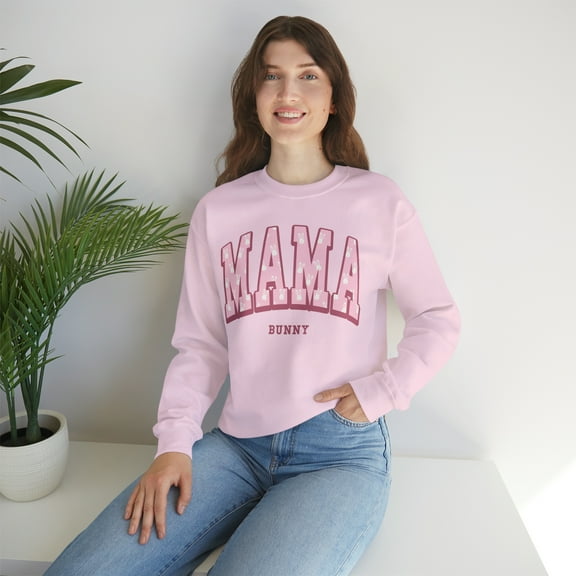 Mama Bunny Sweatshirt Easter Bunny Sweatshirt Easter Gifts Mom Sweatshirts