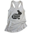 thumbnail image 1 of Mama Bunny Tank Top, Ladies Racerback Tank Top, Easter Tank, Rabbit Tank, Silver Gray, XX-Large, 1 of 3