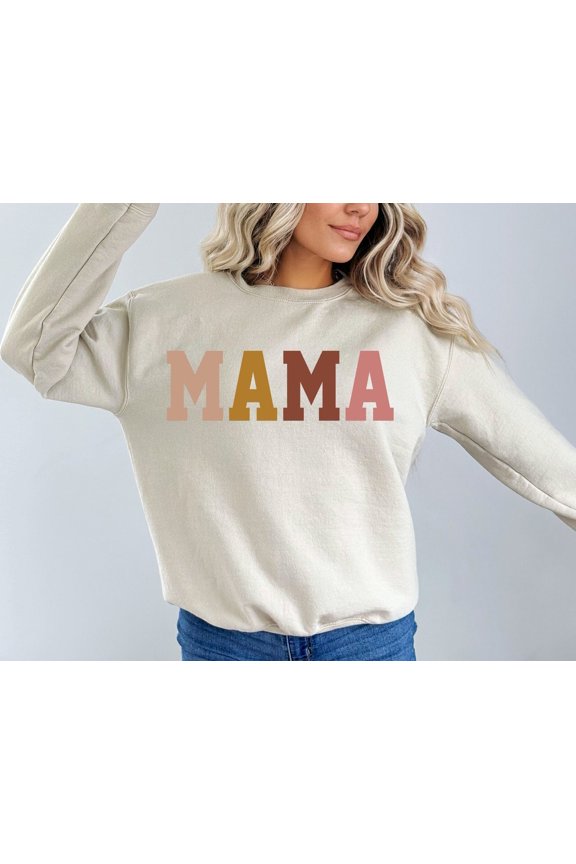 Mama Crewneck, Mama shirt, Grandma T-Shirt, Nana T-Shirt, Gift For Mother, Mom Hoodie, New Mom Shirt, Grammy Shirt, Mother's Day Gift,